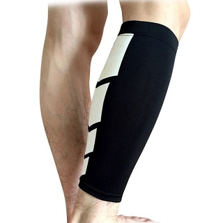 2x Men Women Calf Leg Support Sock M